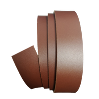 Medium Brown Leather Clamp Strap - Worldbelts Ltd