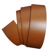 Light Brown Leather Clamp Strap - Worldbelts Ltd