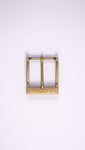 Gold Rectangular 1.5" Buckle - Worldbelts Ltd