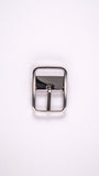 Double Sided Chrome 1.3" Clamp Buckle - Worldbelts Ltd