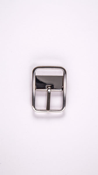 Double Sided Chrome 1.3" Clamp Buckle - Worldbelts Ltd