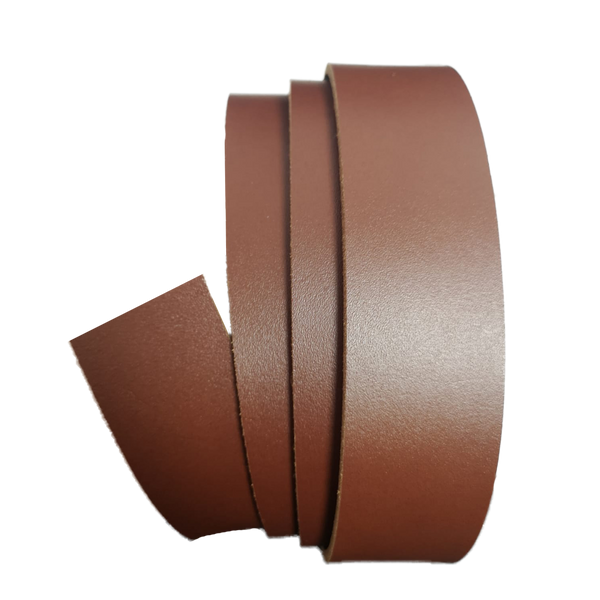 Medium Brown Leather Clamp Strap - Worldbelts Ltd
