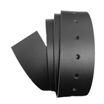 Black Leather Clamp Strap - Worldbelts Ltd